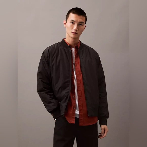 Calvin Klein Men’s extra large XL 3-in-1 Mid Length Jacket black brown ex cond - Picture 2 of 13